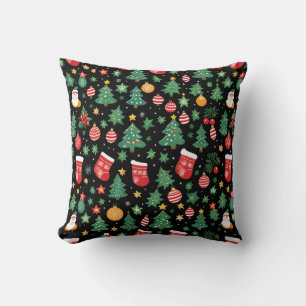 Cojín Decorativo almohadón de patrón de navidades