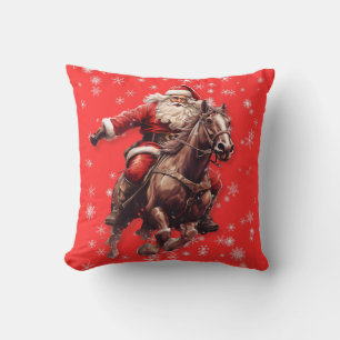 Cojín Decorativo Almohadón de Santa a Caballo