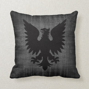 Cojín Decorativo Almohadón de terciopelo negro medieval