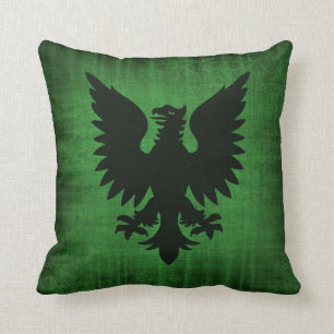 Cojín Decorativo Almohadón de terciopelo verde medieval