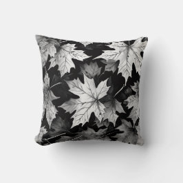Cojín Decorativo Almohadón de tirar negro y blanco