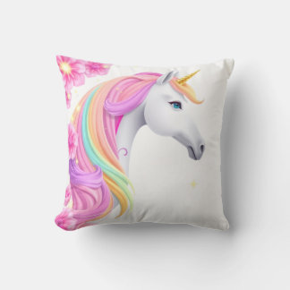 Cojín Decorativo Almohadón de unicornio