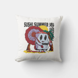 COJÍN DECORATIVO ALMOHADÓN DE VERANO DE SUSHI