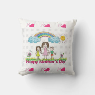 Cojín Decorativo Almohadón del Día de la Madre