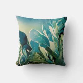 Cojín Decorativo Almohadón Elegante de Aves y Florales