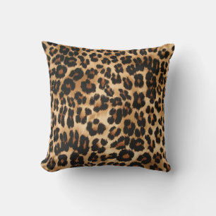 Cojín Decorativo Almohadón Estampado Leopardo