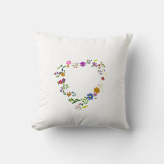 Cojín Decorativo Almohadón Floral