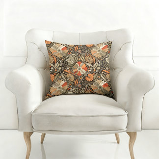 COJÍN DECORATIVO ALMOHADÓN FLORAL BOHEMIO ANTIGUO CON ESTAMPADO