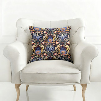 COJÍN DECORATIVO ALMOHADÓN FLORAL BOHEMIO ANTIGUO CON ESTAMPADO