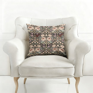 COJÍN DECORATIVO ALMOHADÓN FLORAL BOHEMIO ANTIGUO CON ESTAMPADO