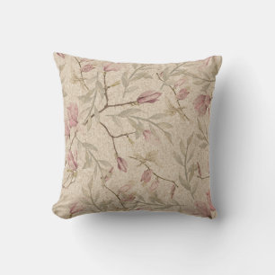 Cojín Decorativo Almohadón floral rosa delicado