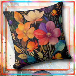Cojín Decorativo ALMOHADÓN - Flores Hermosas y Coloridas