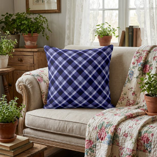 Cojín Decorativo Almohadón grande de moda con estampado de cuadros
