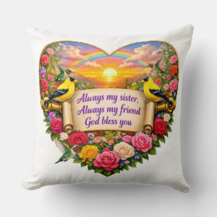 Cojín Decorativo Almohadón Hermana Bendición