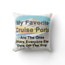 ALMOHADÓN - Mis puertos de crucero favoritos -