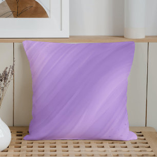 Cojín Decorativo Almohadón Morado de Arte Abstracto