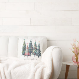 Cojín Decorativo Almohadón Navideño Acogedor con Ilustración de San