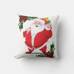 Cojín Decorativo Almohadón Navideño Santa
