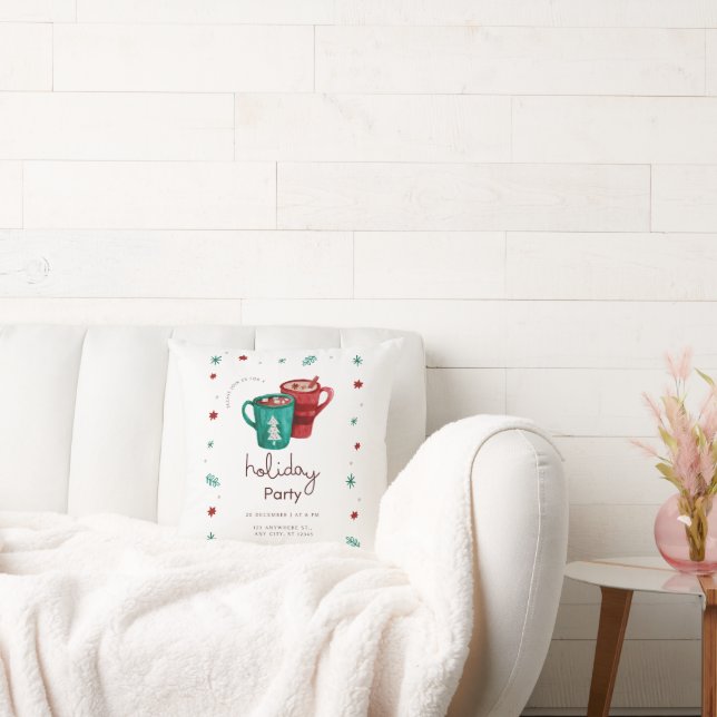 Cojín Decorativo Almohadón para Fiesta de Vacaciones (Sofá)