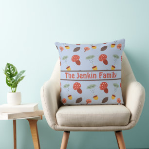 Cojín Decorativo Almohadón personalizado de otoño