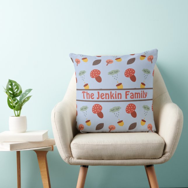 Cojín Decorativo Almohadón personalizado de otoño (Silla)