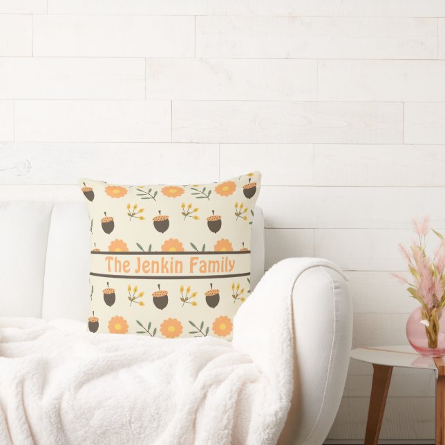 Cojín Decorativo Almohadón personalizado de otoño (Sofá)