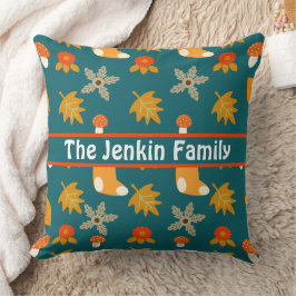 Cojín Decorativo Almohadón personalizado de otoño