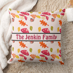 Cojín Decorativo Almohadón personalizado de otoño