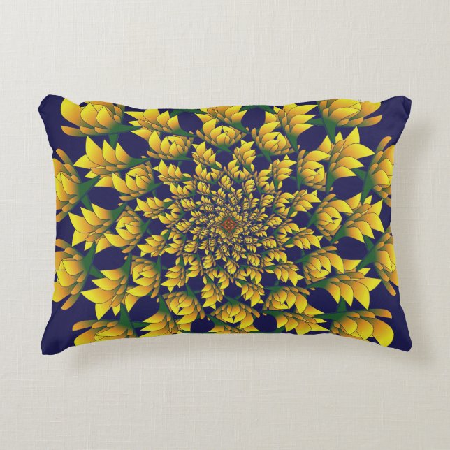 Cojín Decorativo Almohadón Redondo (Anverso)