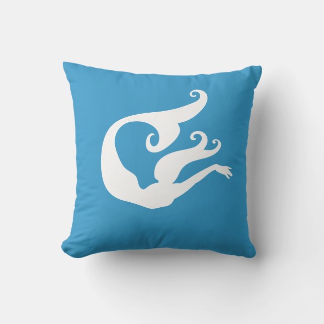Cojín Decorativo Almohadón Sirena (Anverso)