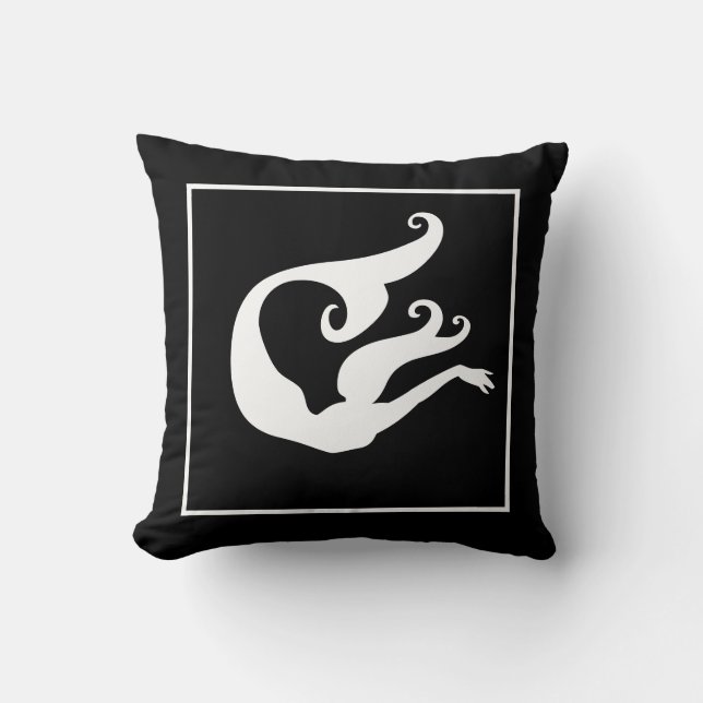 Cojín Decorativo Almohadón Sirena (Anverso)