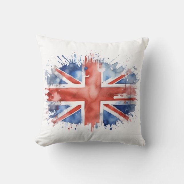Cojín Decorativo almohadón union jack (Anverso)