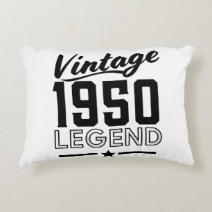 Cojín Decorativo Almohadón vintage de los años 50