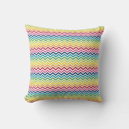 Cojín Decorativo Almohadón - Zigzag Multicolor 3