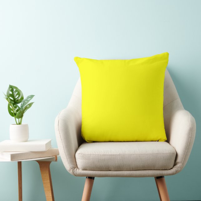 Cojín Decorativo Almohadones amarillos (Silla)