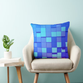 Cojín Decorativo Almohadones Azules Decorativos Modernos