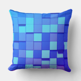 Cojín Decorativo Almohadones Azules Decorativos Modernos