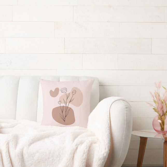 Cojín Decorativo Almohadones Boho Tonos Tierra (Sofá)