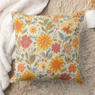 Cojín Decorativo Almohadones con Estampado Floral