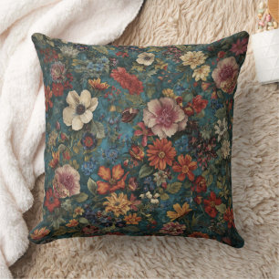Cojín Decorativo Almohadones con Estampado Floral