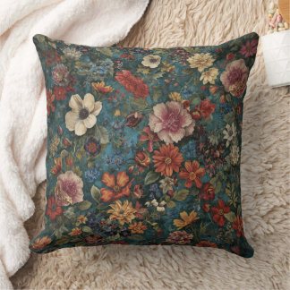 Cojín Decorativo Almohadones con Estampado Floral