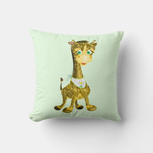 Cojín Decorativo Almohadones con jirafa linda