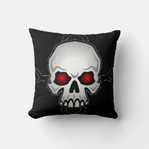 Cojín Decorativo Almohadones Cráneos