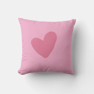 Cojín Decorativo Almohadones de corazón blanco Simpl