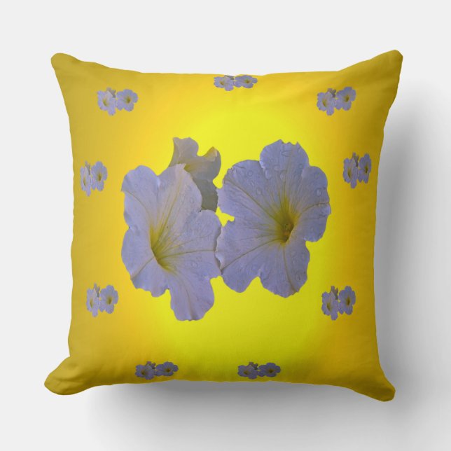 Cojín Decorativo Almohadones de flores de primavera (Anverso)