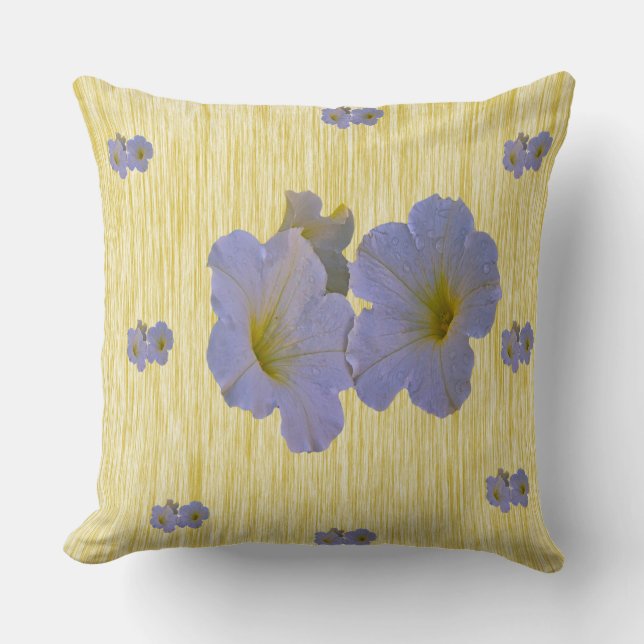 Cojín Decorativo Almohadones de flores de primavera (Anverso)