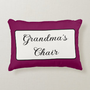 Cojín Decorativo Almohadones de mensajes de la abuela