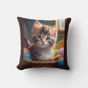 Cojín Decorativo Almohadones de sofá cama con forma de gato mascota