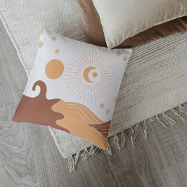 Cojín Decorativo Almohadones de Tirar Boho Tonos Terrosos