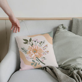 Cojín Decorativo Almohadones de Tirar Boho Tonos Terrosos
